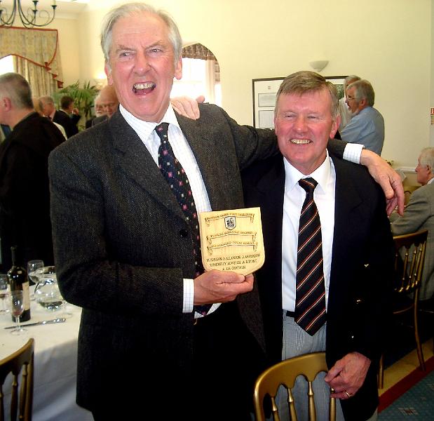 St George's Day012.JPG - Michael (Taff) Horgan & Mike Welch from the 'Magnificent Seven'